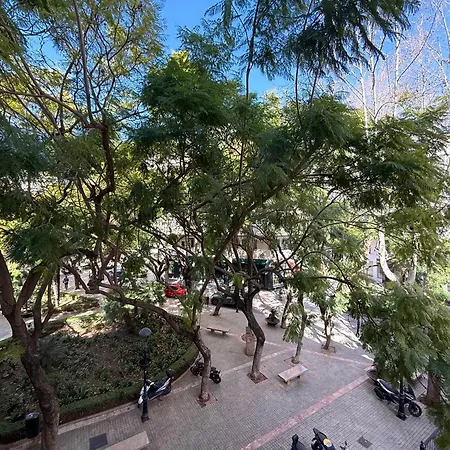 Con Terraza En El Corazon De Centro Apartmán *